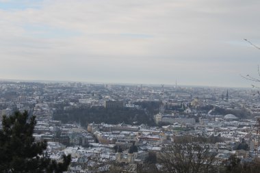 Lviv cityscape, Ukrayna
