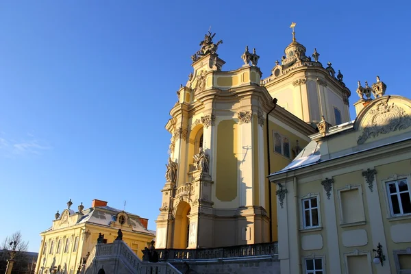 Katedrála svatého Yura, Lvov — Stock fotografie