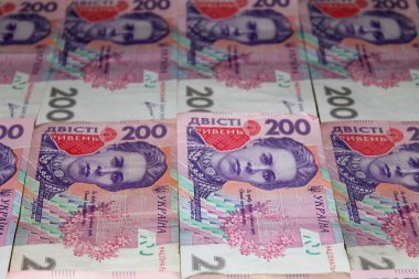 Ukrayna hryvnias arka plan