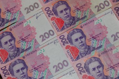 Ukrayna hryvnias arka plan