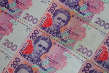 Ukrayna hryvnias arka plan