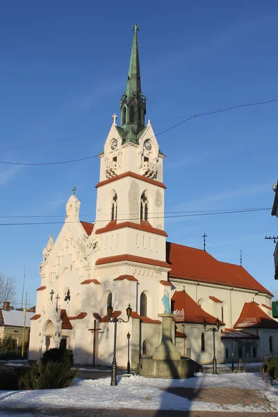 Kerk in Stryi, Lviv regio — Stockfoto