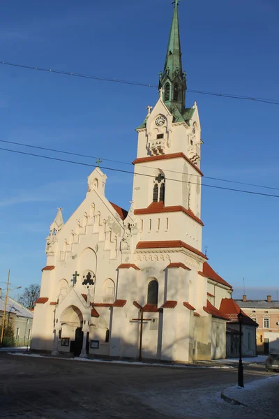 Kerk in Stryi, Lviv regio — Stockfoto