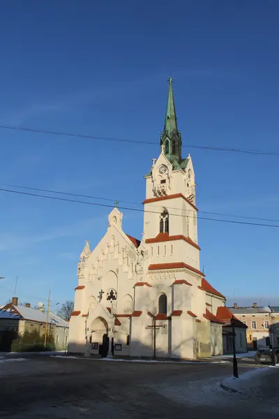 Stryi, Lviv régió-templom — Stock Fotó