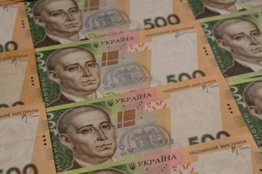 Ukrayna hryvnias arka plan