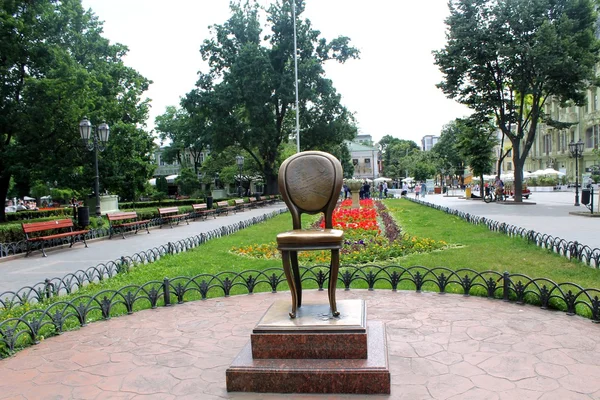 Silla Monumento en Odessa — Foto de Stock