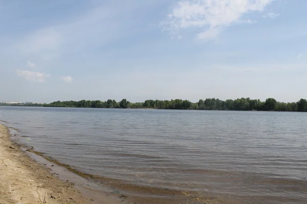 Rio Dnieper na Ucrânia — Fotografia de Stock