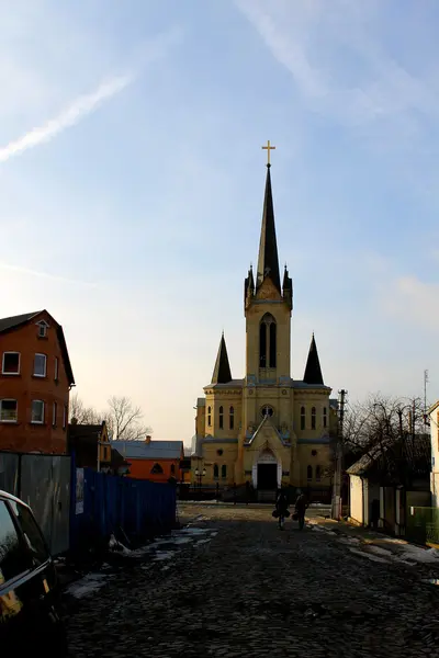 Lutheran Church in Lutsk — Stock Photo, Image