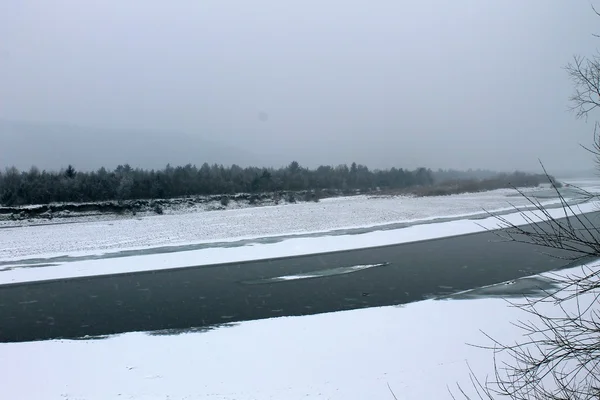 Río en las Montañas Cárpatas — Foto de Stock