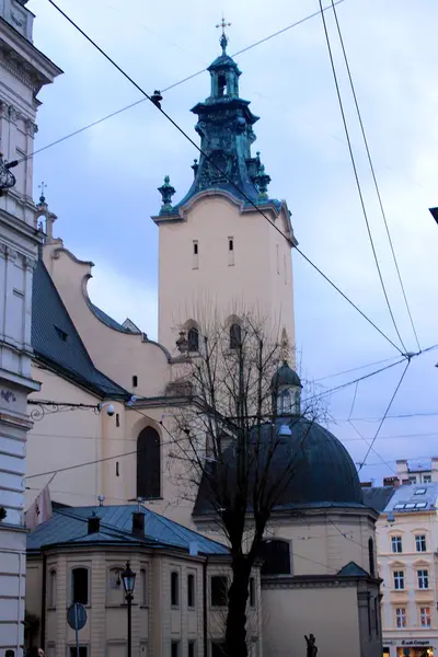 Latinska katedralen i lviv — Stockfoto