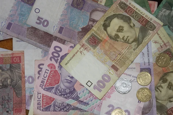 Ουκρανικά χρήματα φόντο — Φωτογραφία Αρχείου