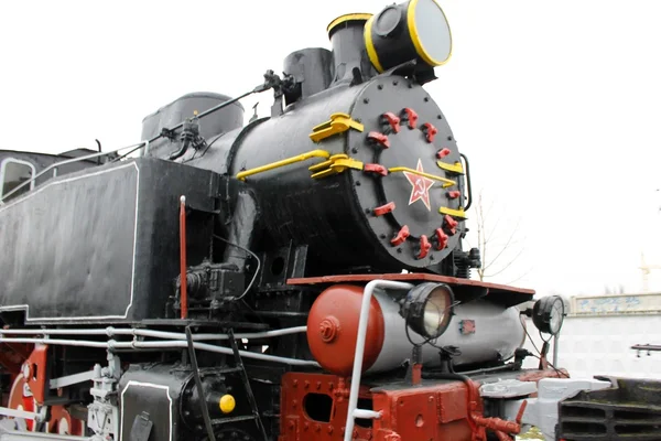 ブレストの古い機関車 — ストック写真