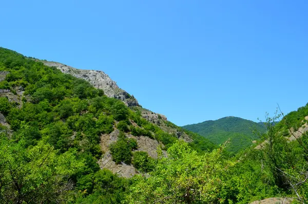 Crimean mountains in summer — Stock Photo, Image