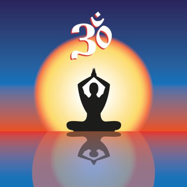 Kavram görüntü simgesi Om uygulama.