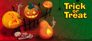 Halloween pumpkins: davetiyeli.