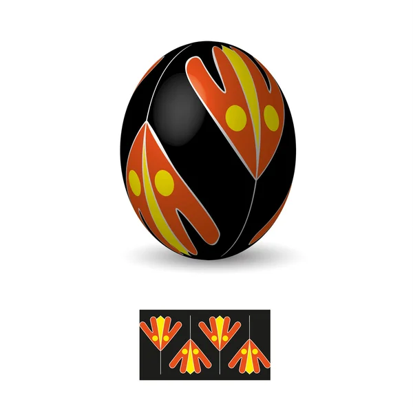 复活节彩蛋与装饰 — 图库矢量图片
