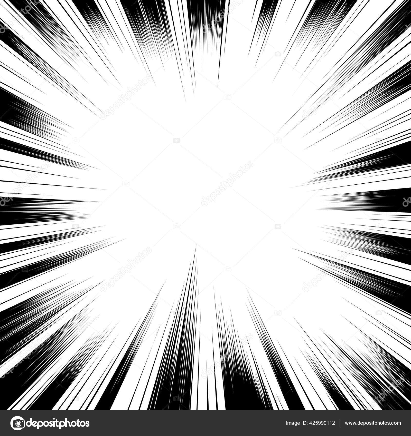 Comic Book Black White Radial Lines Background Sun Ray Star Stock Vector  Image by ©Yuravector #425990112