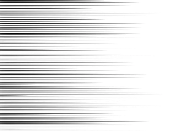 Çizgi roman siyah beyaz yatay çizgiler dikdörtgen arka plan — Stok Vektör