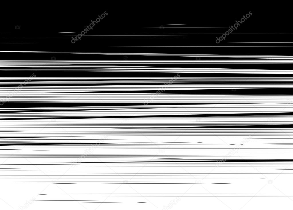 Comic book black and white horizontal lines background Rectangle