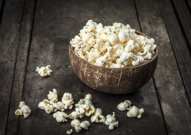 Hindistan cevizi kase mısır pop