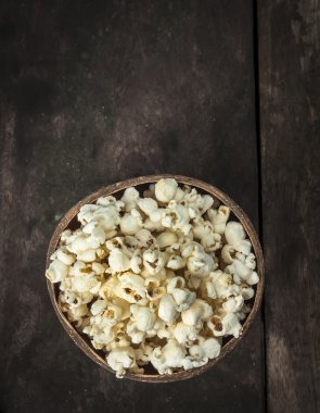 Hindistan cevizi kase mısır pop