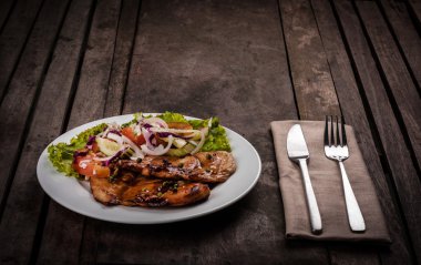 kızarmış tavuk fileto kampot biber Sos