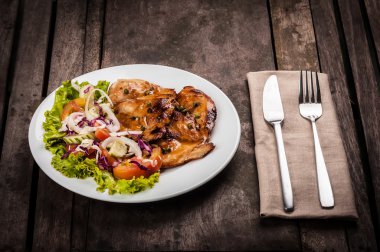 kızarmış tavuk fileto kampot biber Sos