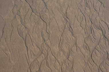 Sahilde düzenli bir arka plan.