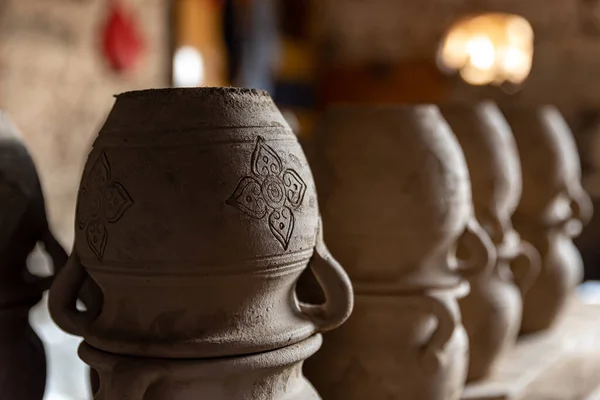 Ambiente Della Fabbrica Tradizionale Ceramica — Foto Stock
