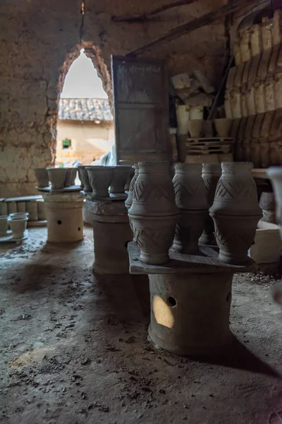 Environnement Usine Poterie Traditionnelle — Photo