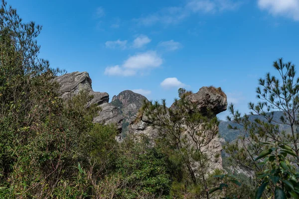 Pedras Grotescas Ponto Cênico Montanha — Fotografia de Stock