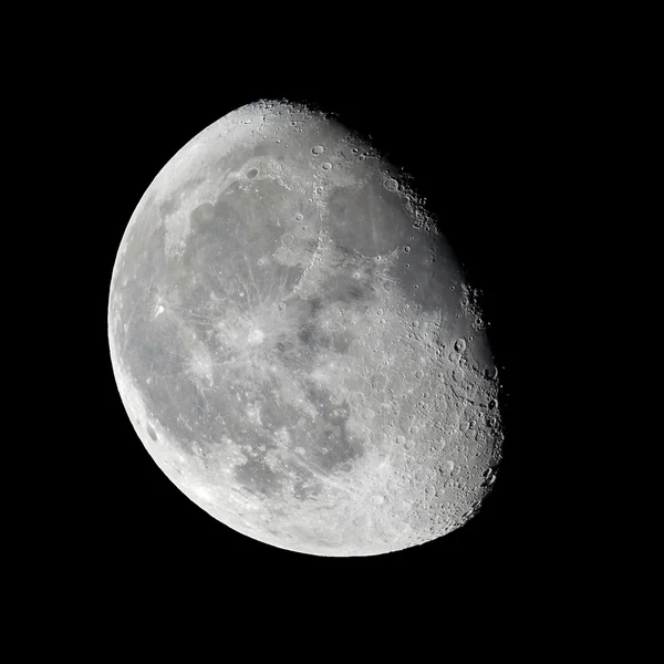 Moon - waning gibbous — Stock Photo, Image