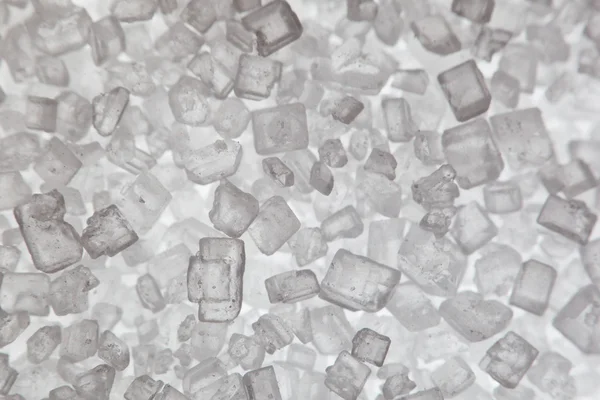 Cristalli di zucchero macro — Foto Stock