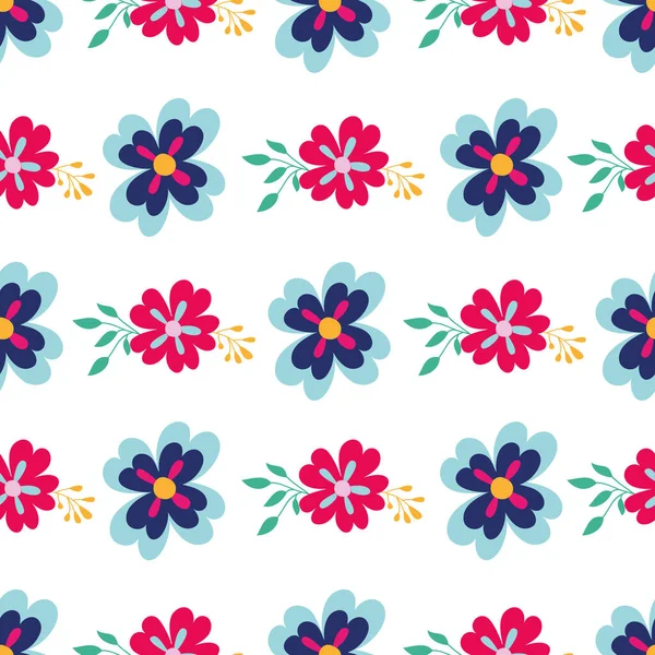 Beyaz Emma vektörü çiçekleri kusursuz desenli arka plan. Yüzey Deseni.