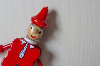 Kukla Pinokyo, portre