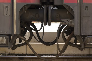 Tren vagonları bağlama