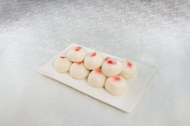 Çin buğulanmış un çörekleri.