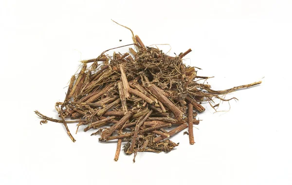 Artemisia Argyi Levl Vant Ingrediente Base Plantas Usado Medicina Chinesa — Fotografia de Stock