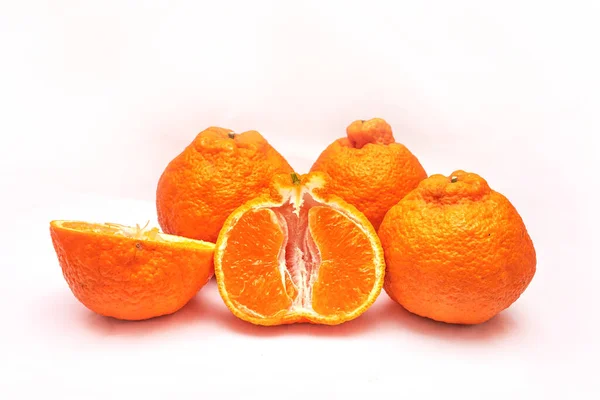 Fresh Citrus Tangerine Fruit — Stock Photo, Image