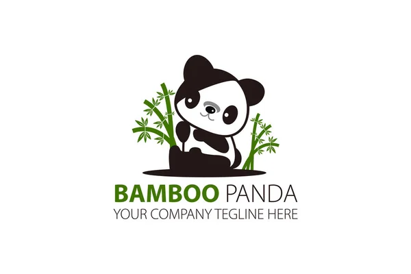 Bambu Panda Logo Tasarım Şablonu
