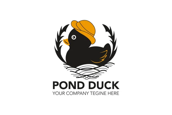 Pond Duck Logo Tasarım Şablonu