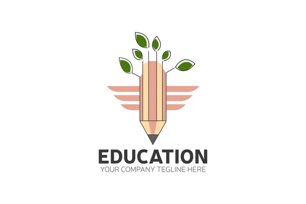 Yaratıcı Eğitim Kalem Logosu Tasarımı