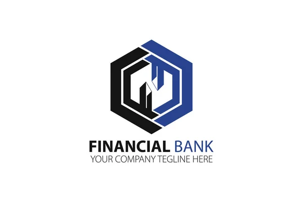 Modern Finansal Banka Logosu Tasarımı