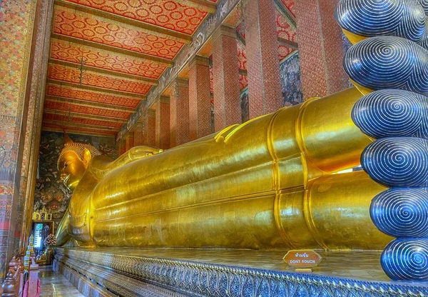 Cenário Templo Watpho Tailândia — Fotografia de Stock