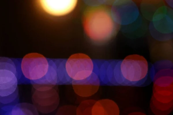 Hermoso Colorido Arte Bokeh Abstracto — Foto de Stock