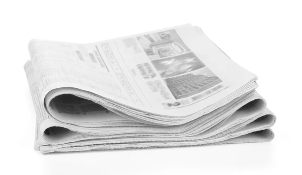 Газетный стэк — стоковое фото