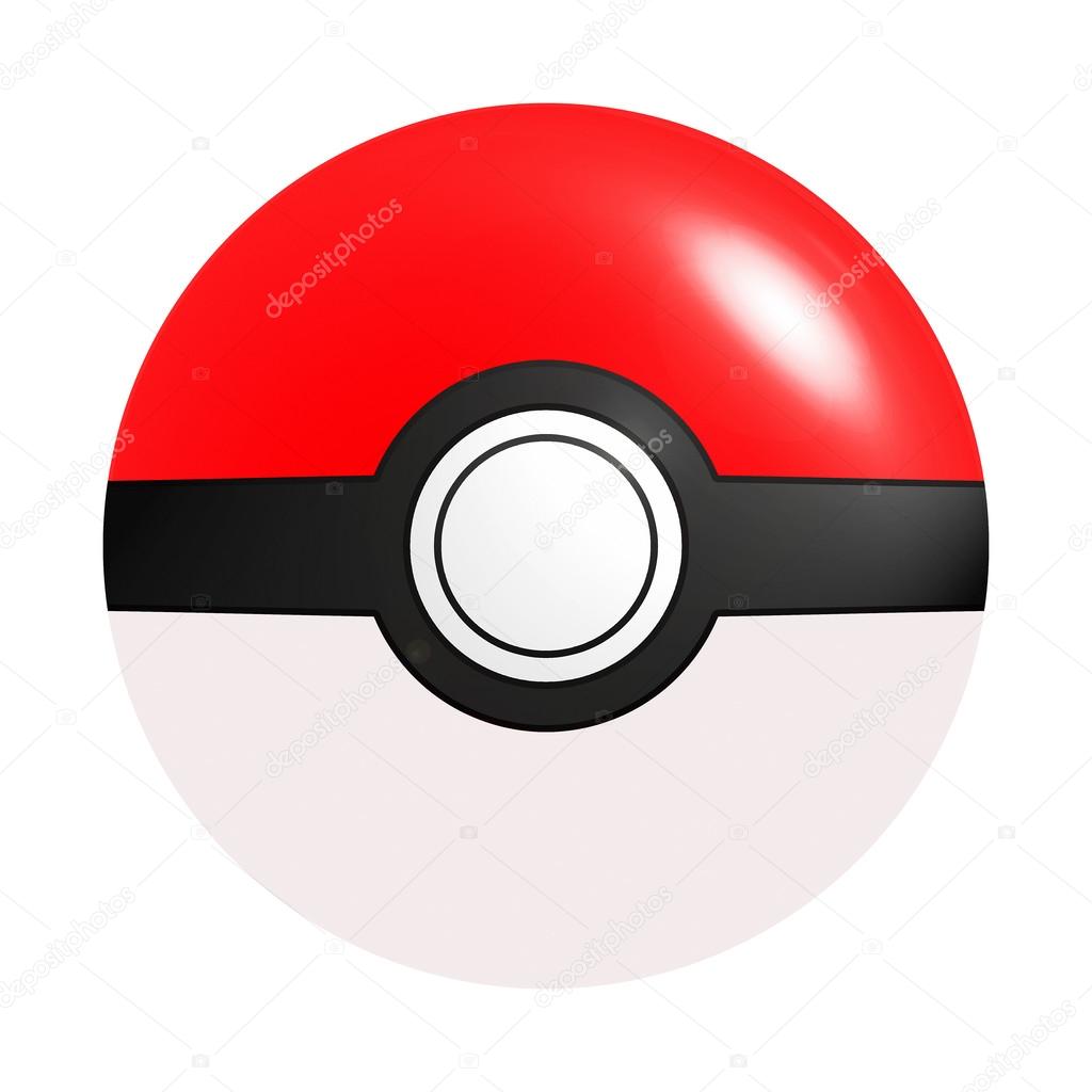 Vetor Da Bola Do Pokemon No Fundo Cinzento Da Vinheta Foto de Stock  Editorial - Ilustração de cartoon, fundo: 79361378