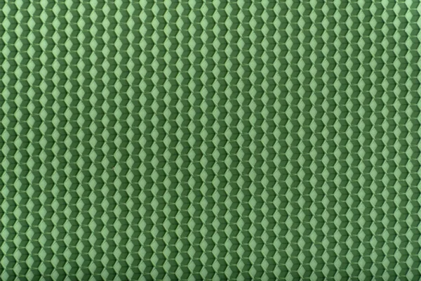 Méhsejt Textúra Zöld Geometriai Absztrakt Háttér Sablon — Stock Fotó