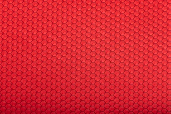 Textura Favo Mel Fundo Abstrato Geométrico Vermelho Modelo — Fotografia de Stock