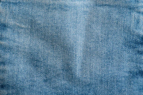 Texture Jeans Vicino Sfondo Tessile Denim Blu — Foto Stock
